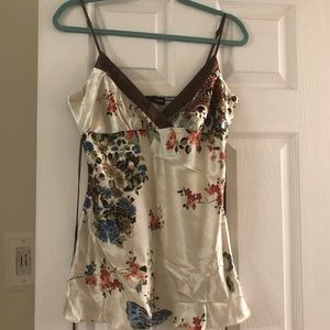 Floral Silk Blouse